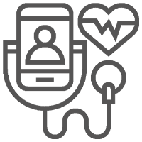 Health Check Up Vector Icon - Employee Wellness Program